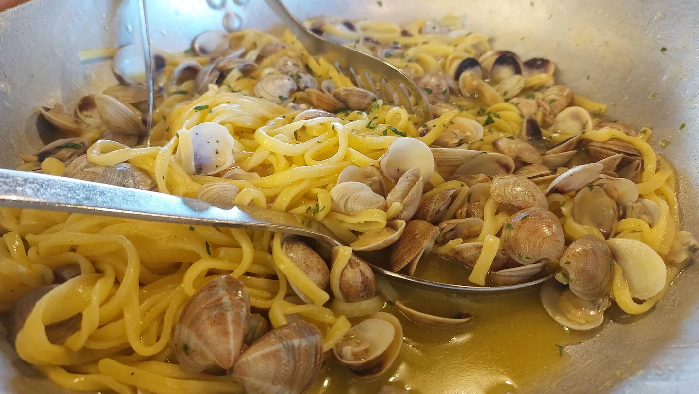 Pasta alle vongole — Ristorante La Baracca, Bellaria-Igea Marina